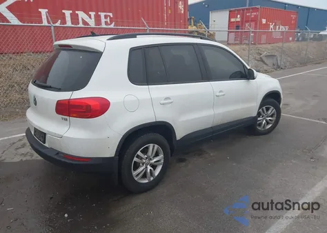 2017 Volkswagen Tiguan 2.0T S из США, поврежденный, VIN WVGAV7AX2HW510087